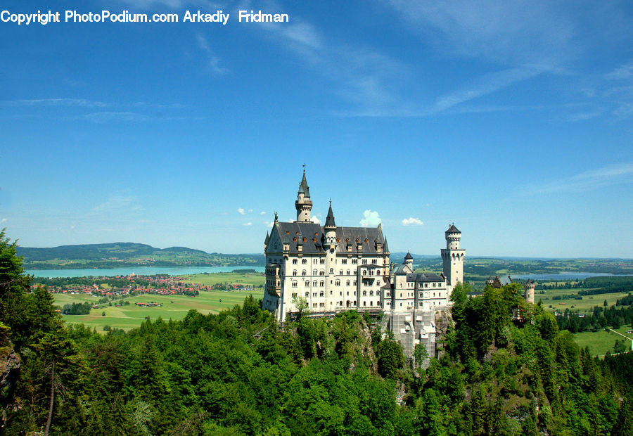 Architecture, Castle, Fort, Housing, Monastery, Landscape, Nature
