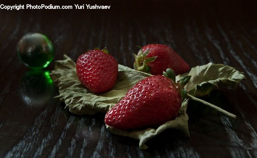 Fruit, Strawberry, Ball, Sphere, Chocolate, Dessert, Food