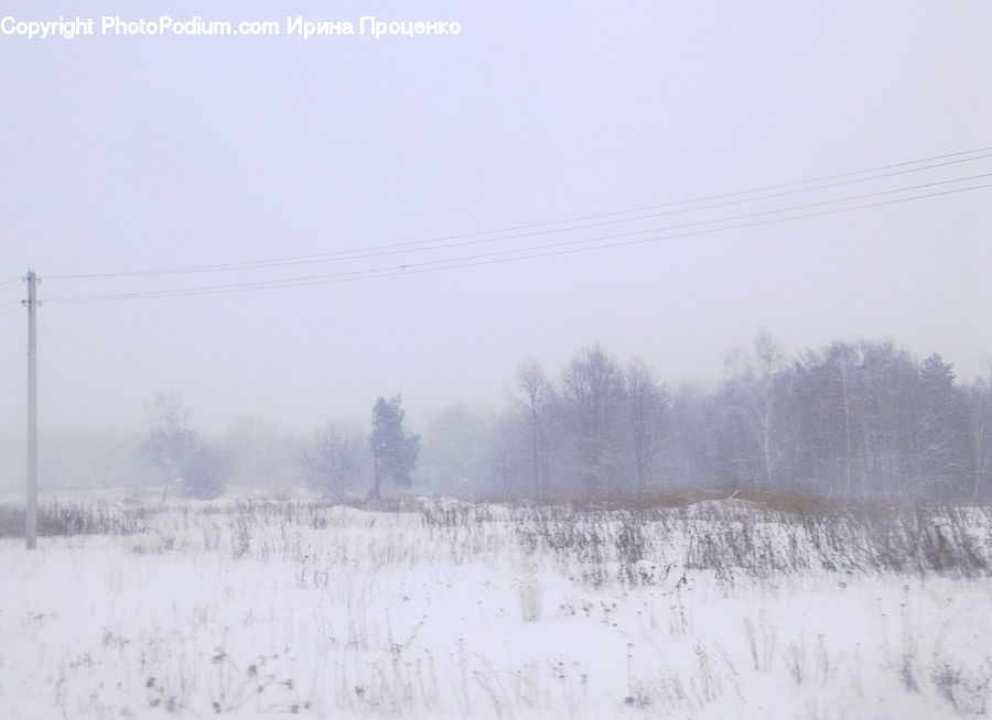 Blizzard, Outdoors, Snow, Weather, Winter, Landscape, Nature
