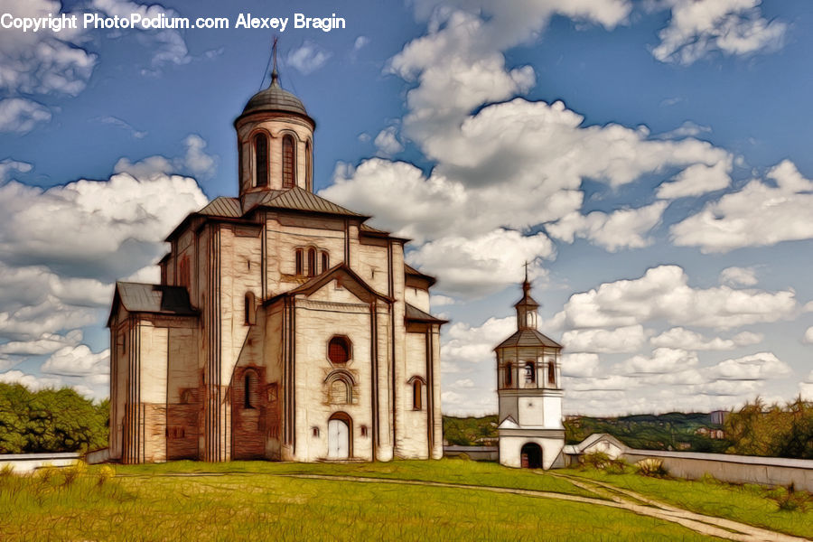 Architecture, Bell Tower, Clock Tower, Tower, Housing, Monastery, Church