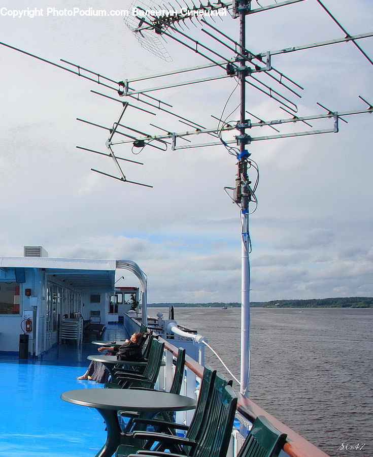 Dock, Landing, Pier, Chair, Furniture, Boat, Dinghy