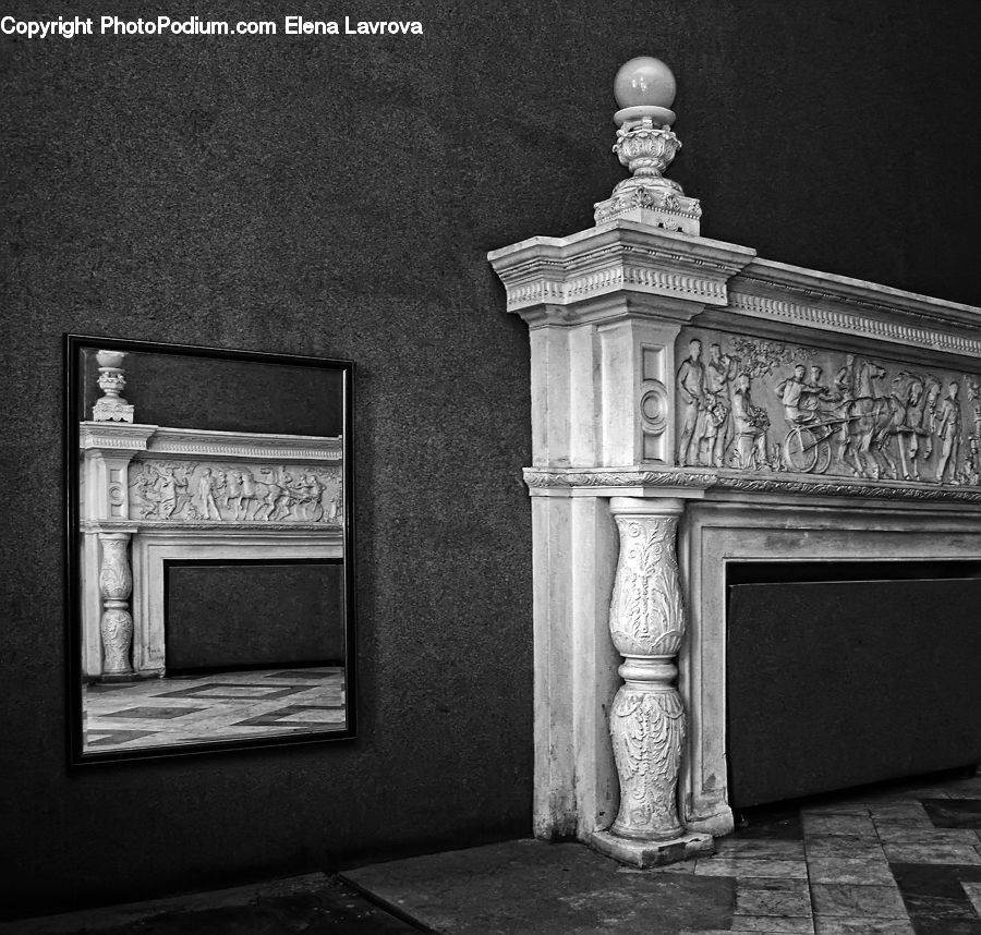 Fireplace, Hearth, Architecture, Shrine, Temple, Worship, Court