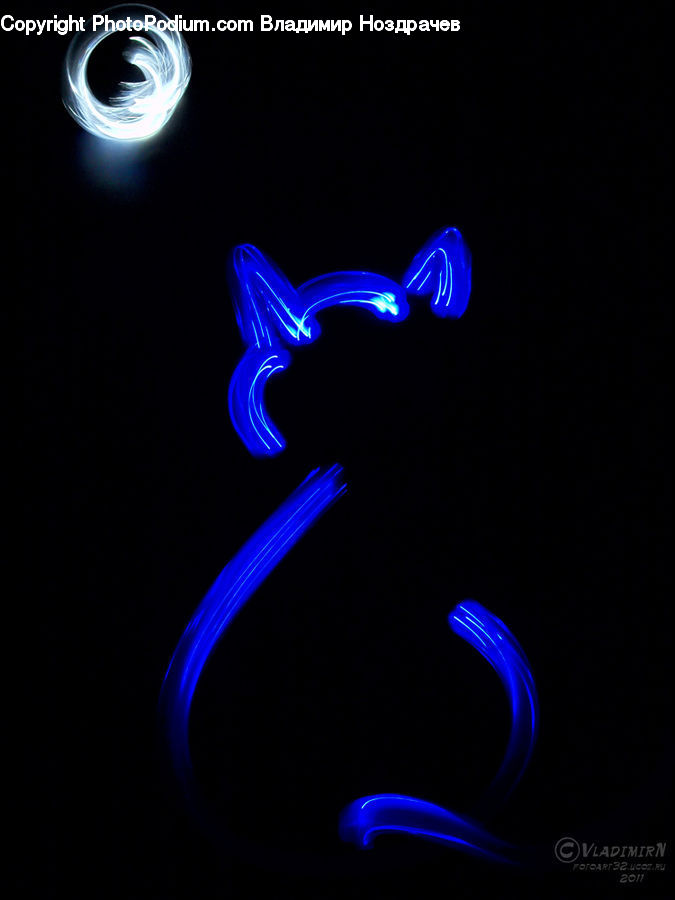 Light, Neon, Spiral, Lighting