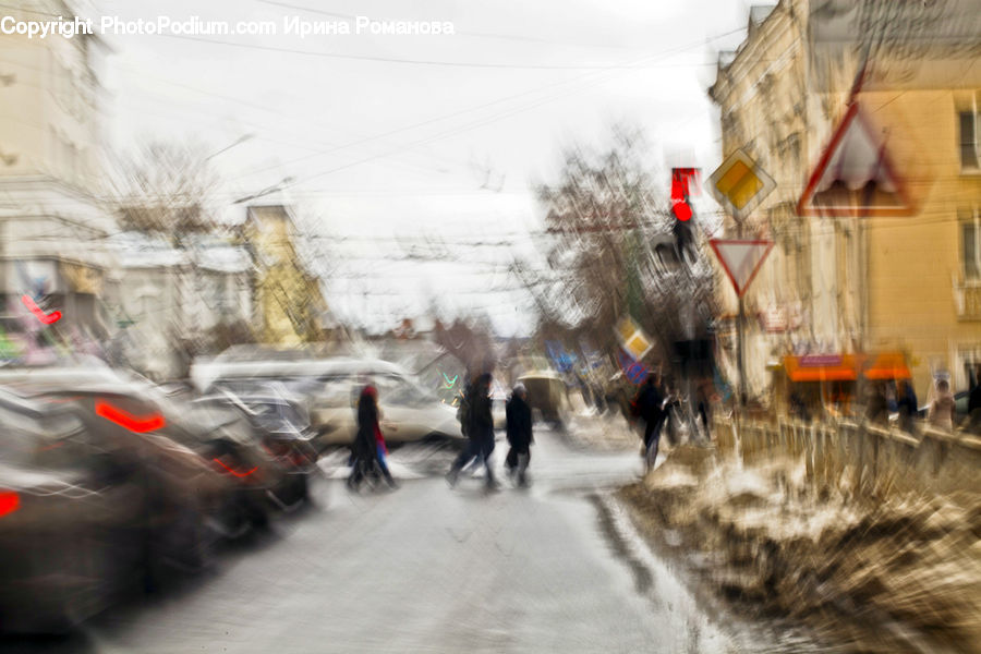 People, Person, Human, Automobile, Car, Vehicle, Dirt Road