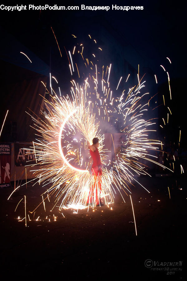 Fireworks, Night