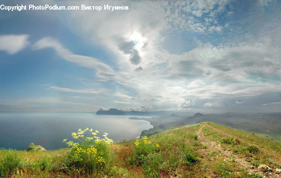 Azure Sky, Cloud, Outdoors, Sky, Landscape, Nature, Scenery
