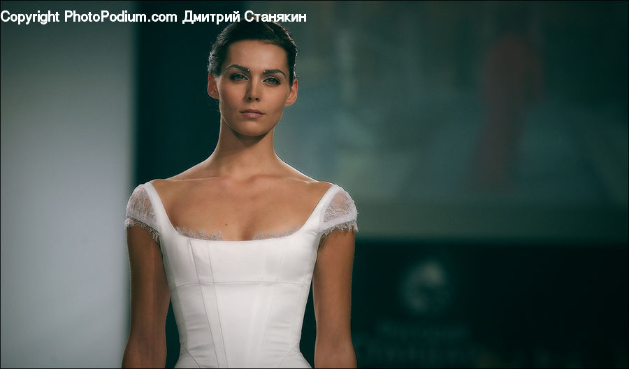 Human, People, Person, Evening Dress, Female, Girl, Bust