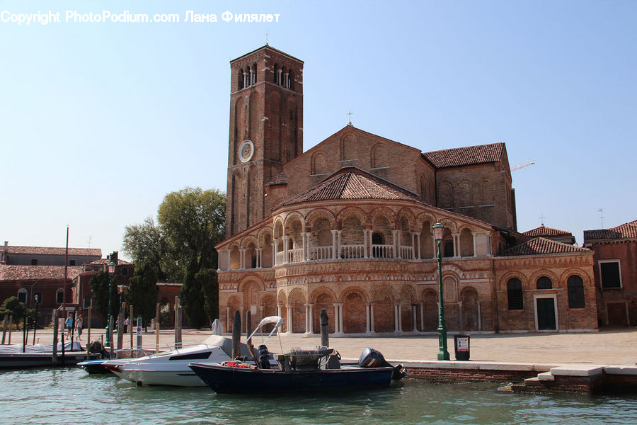 Boat, Gondola, Architecture, Building, Canal, Outdoors, River