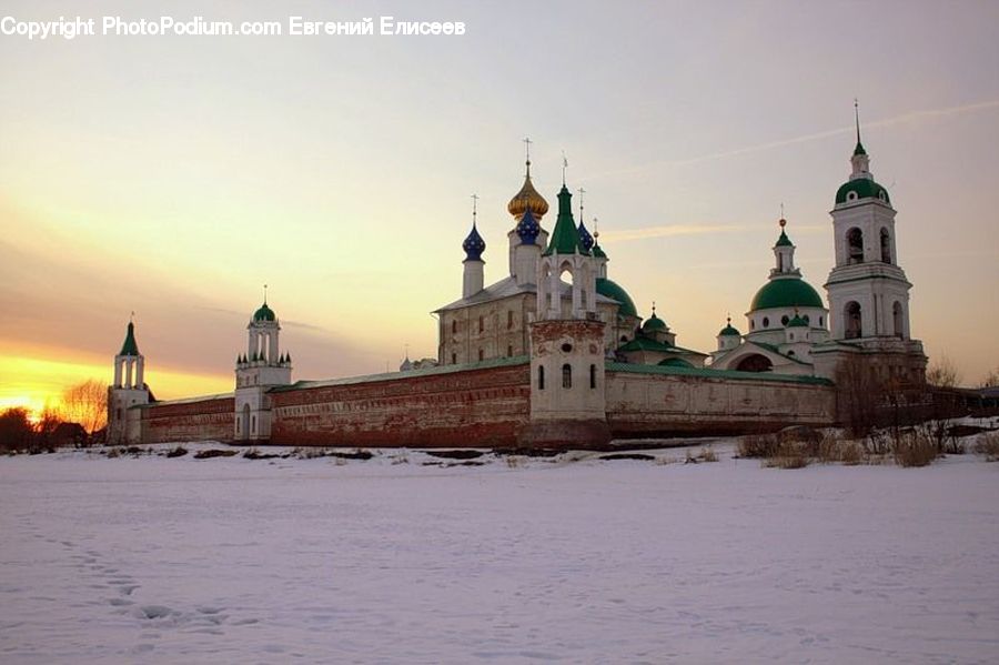 Architecture, Church, Worship, Castle, Fort, Cathedral, Housing
