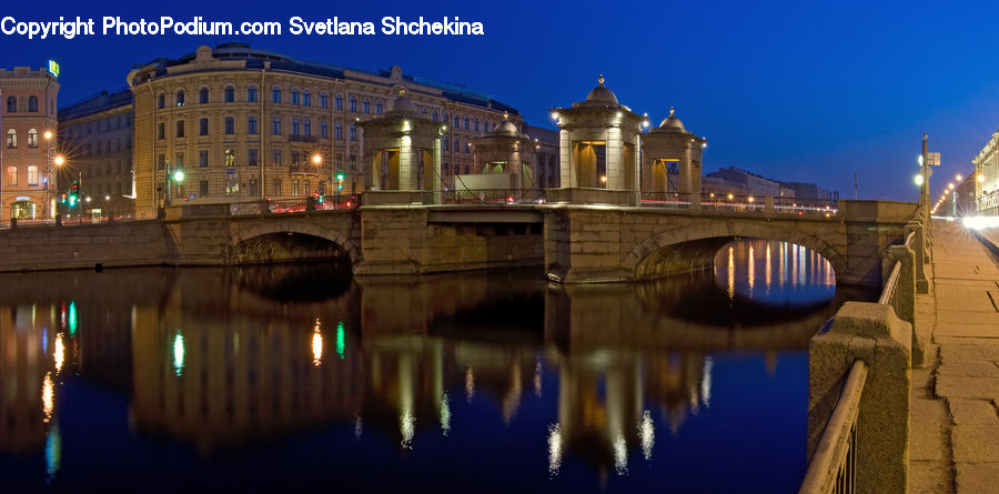 Bridge, Architecture, Downtown, Plaza, Town Square, Boardwalk, Path