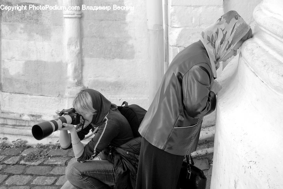 Person, Photographer, Camera, Electronics, Video Camera, Tourist