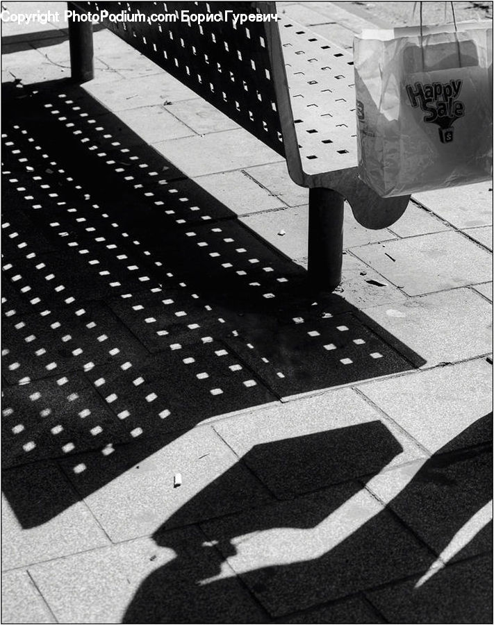 Chair, Furniture, Asphalt, Tarmac, Intersection, Road, Bench