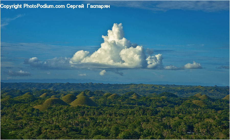 Cloud, Cumulus, Sky, Eruption, Volcano, Azure Sky, Outdoors