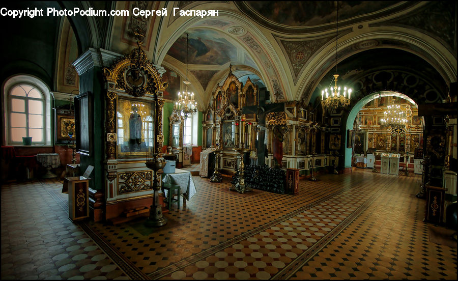 Aisle, Corridor, Altar, Architecture, Church, Worship, Reception Room