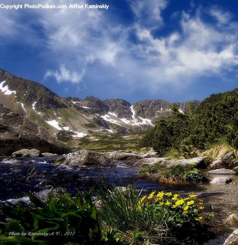 Alps, Crest, Mountain, Peak, Basin, Outdoors, Mountain Range