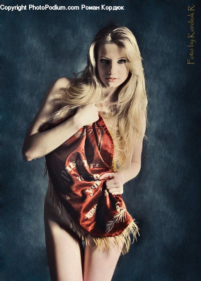 Human, People, Person, Blonde, Female, Woman, Bra