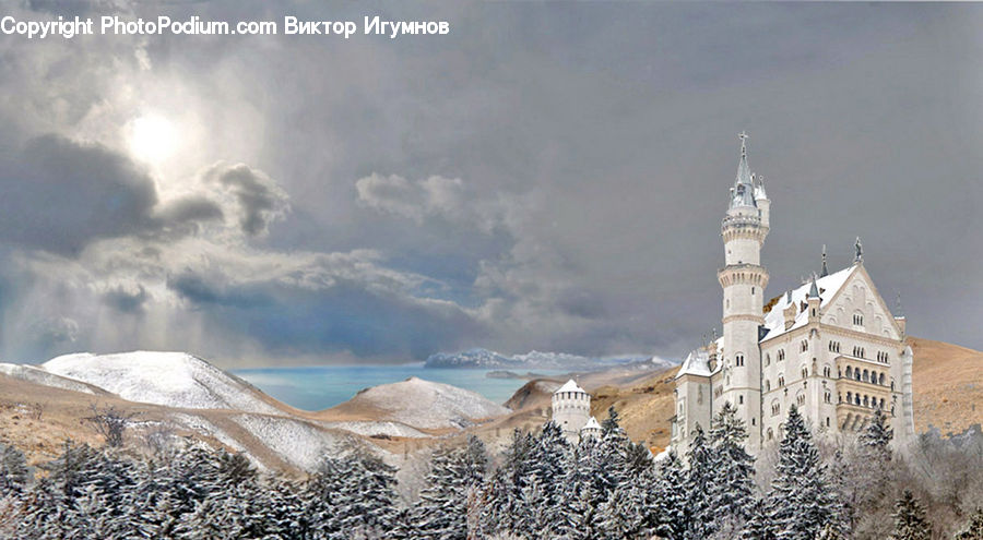 Architecture, Castle, Fort, Dome, Mosque, Worship, Bell Tower