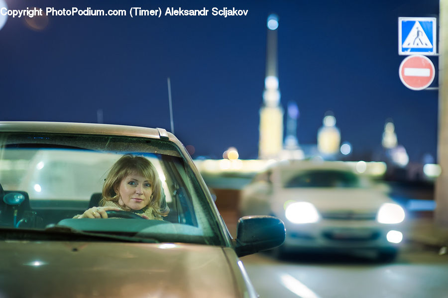 People, Person, Human, Car Mirror, Mirror, Automobile, Car