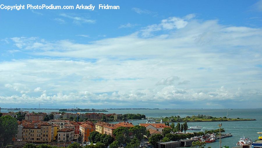 Waterfront, Azure Sky, Cloud, Outdoors, Sky, Cumulus, Sea