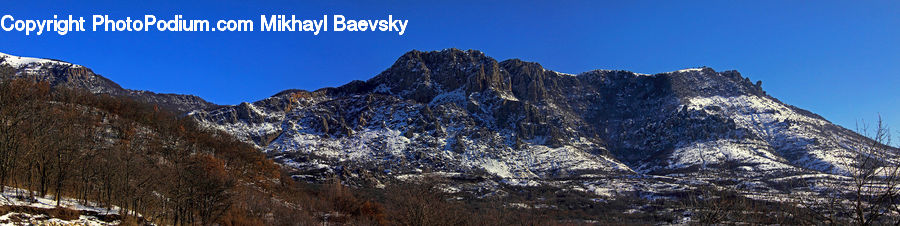 Crest, Mountain, Outdoors, Peak, Mountain Range