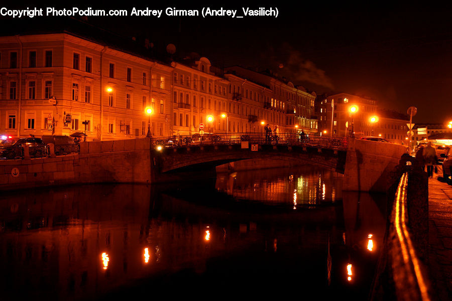 Canal, Outdoors, River, Water, Boat, Gondola, Boardwalk
