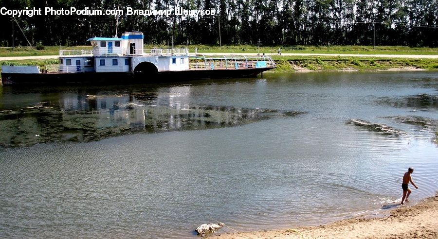 Barge, Boat, Tugboat, Cruise Ship, Ferry, Freighter, Ship