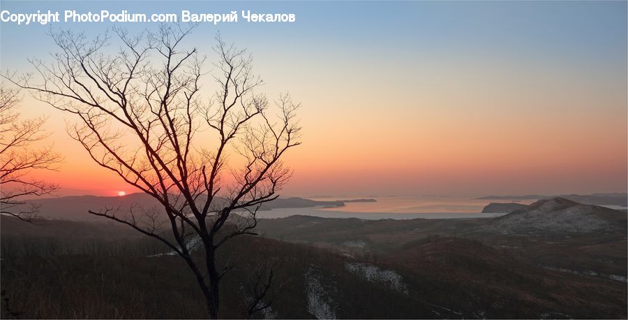 Dawn, Dusk, Sky, Sunrise, Sunset, Outdoors, Sunlight