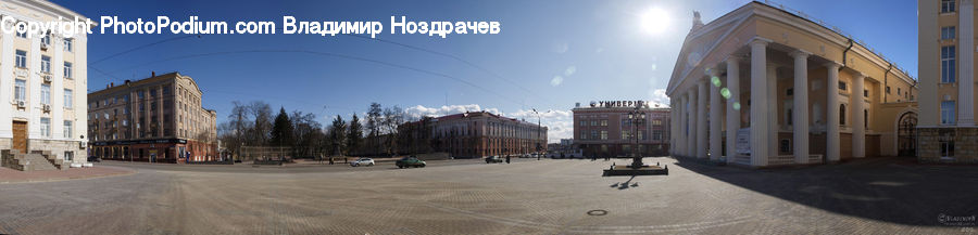 Building, Architecture, Downtown, Plaza, Town Square, City, Urban