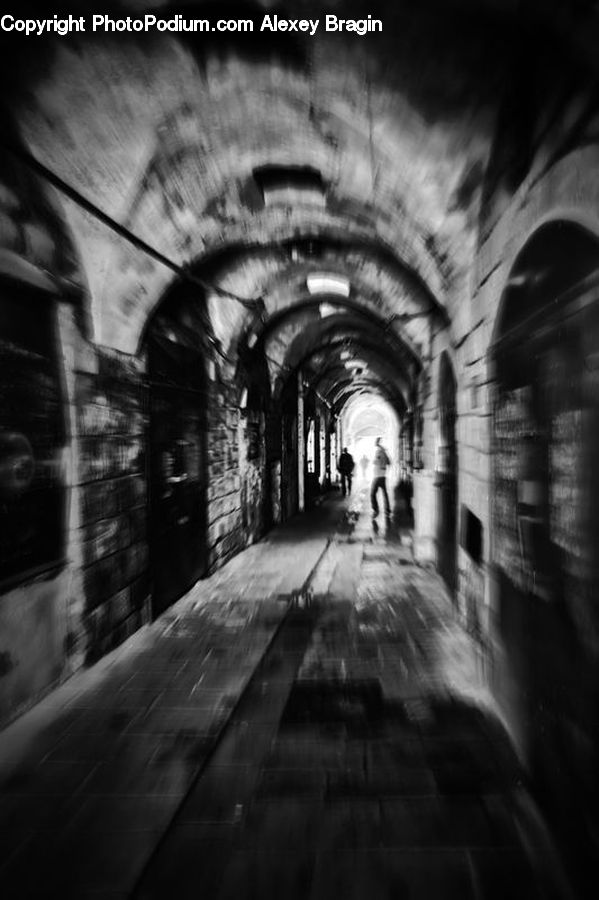 Alley, Alleyway, Road, Street, Town, Crypt, Corridor