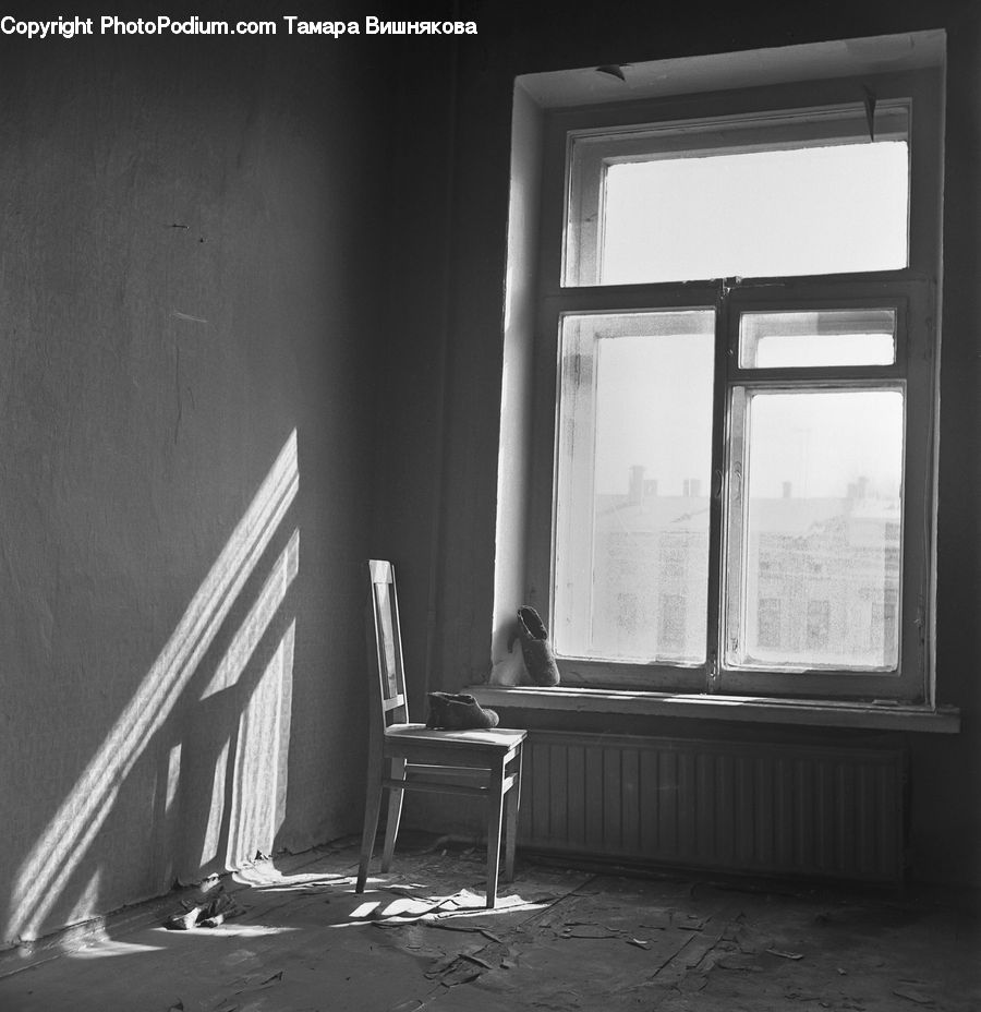 Chair, Furniture, Bench, City, Downtown, Urban
