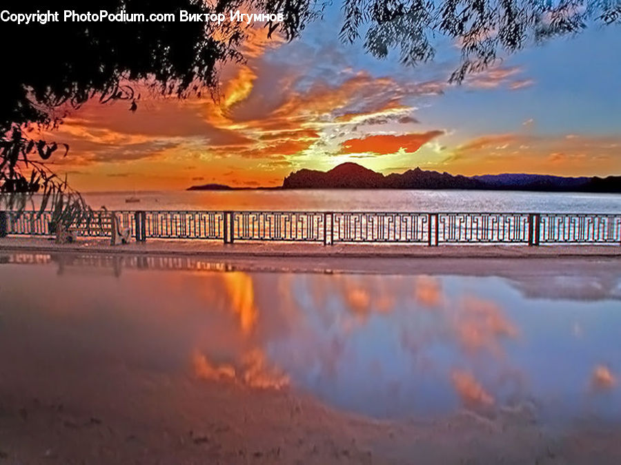 Dusk, Outdoors, Sky, Sunlight, Sunrise, Sunset, Dawn