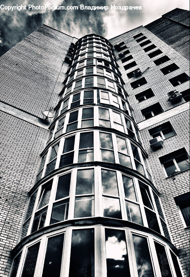 Architecture, City, Downtown, High Rise, Skyscraper, Building, Apartment Building