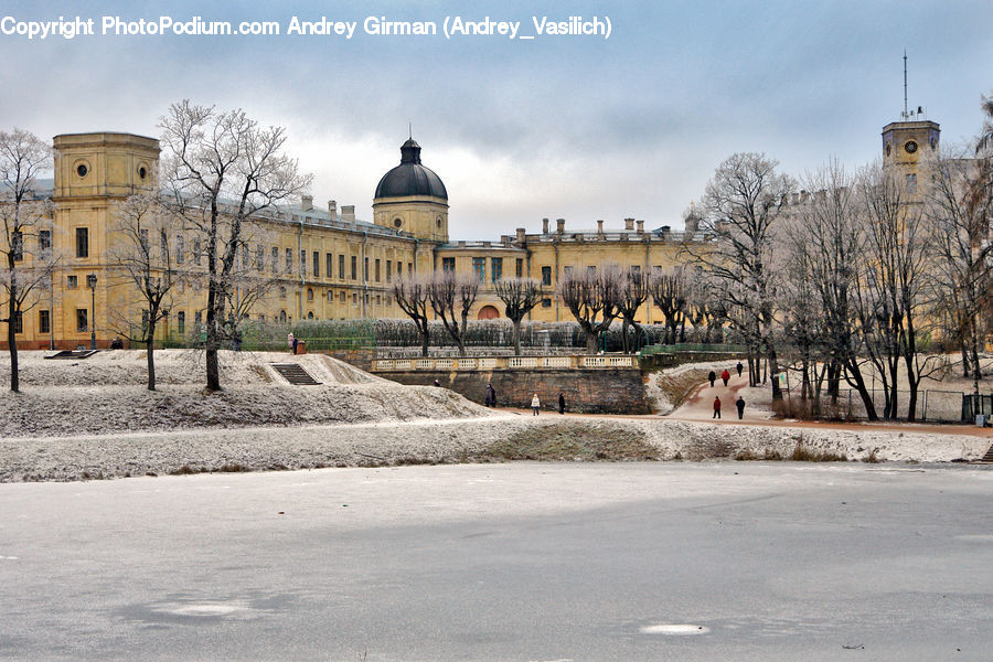 Campus, Castle, Fort, Architecture, Downtown, Plaza, Town Square