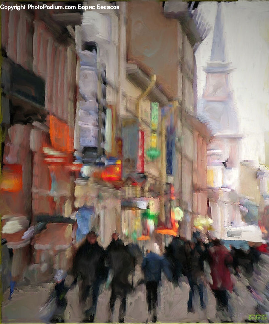 Art, Painting, Food, Seafood, Leisure Activities, Walking, Animal