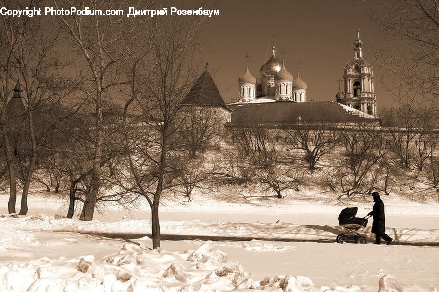 Motor, Motorcycle, Vehicle, Blizzard, Outdoors, Snow, Weather