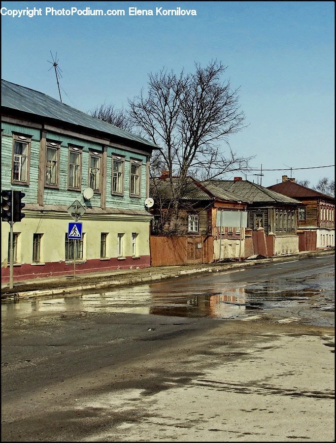 Building, Housing, Villa, Cafeteria, Diner, Brick, Downtown