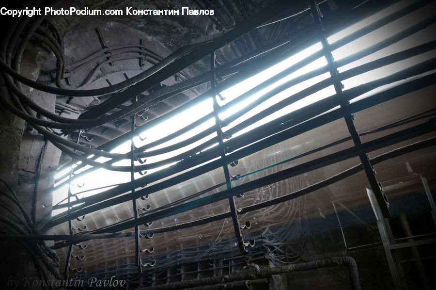 Construction, Scaffolding, City, Downtown, Architecture, Convention Center, Building