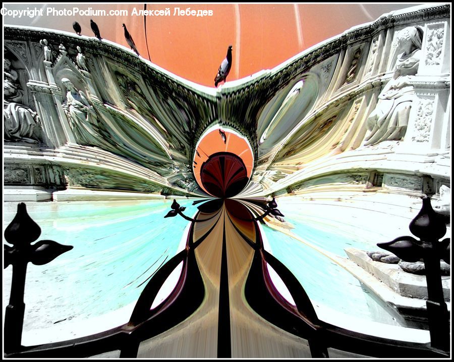 Art, Modern Art, Architecture, Collage, Poster