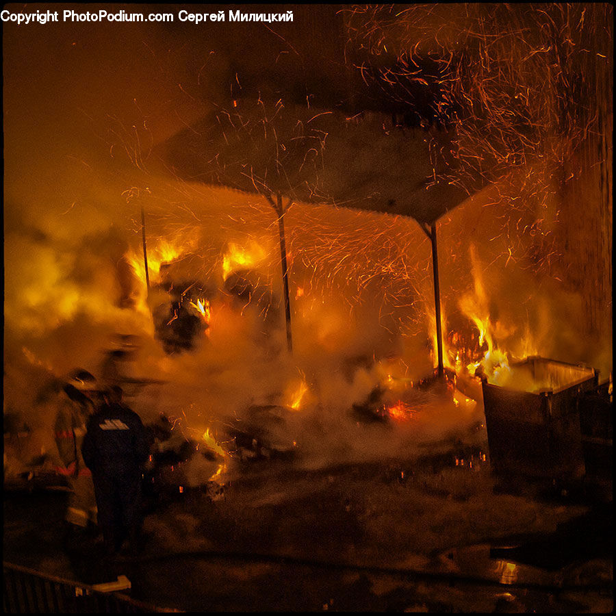 Fire, Fireplace, Hearth, Flame, Art, Person, Portrait