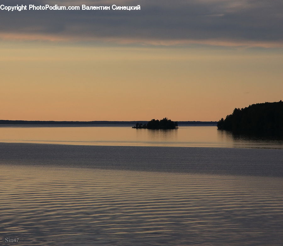 Dawn, Dusk, Sky, Sunrise, Sunset, Coast, Outdoors