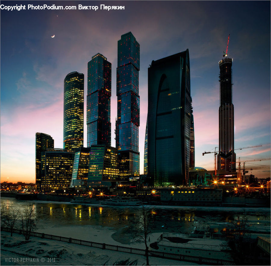 City, Downtown, Metropolis, Urban, Building, High Rise, Architecture