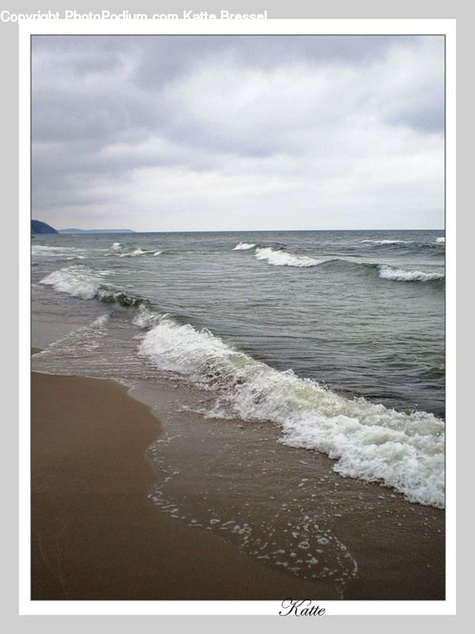 Outdoors, Sea, Sea Waves, Water, Beach, Coast, Ocean