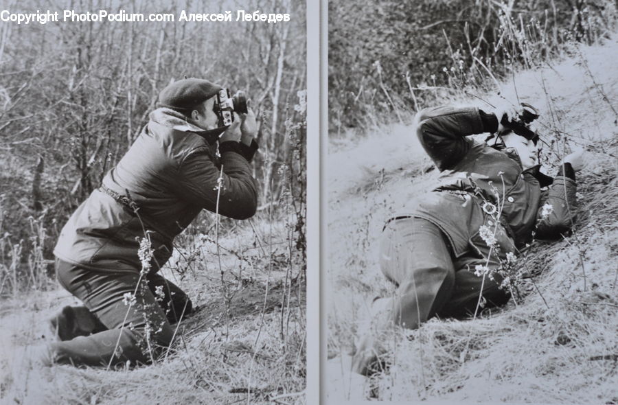 People, Person, Human, Ammunition, Weaponry, Photographer, Outdoors