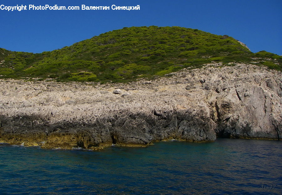 Cliff, Outdoors, Nature, Promontory, Coast, Sea, Water