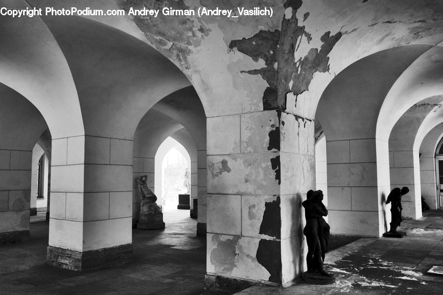People, Person, Human, Arch, Art, Sculpture, Statue