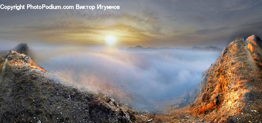 Flare, Light, Sunlight, Dawn, Dusk, Sky, Sunrise