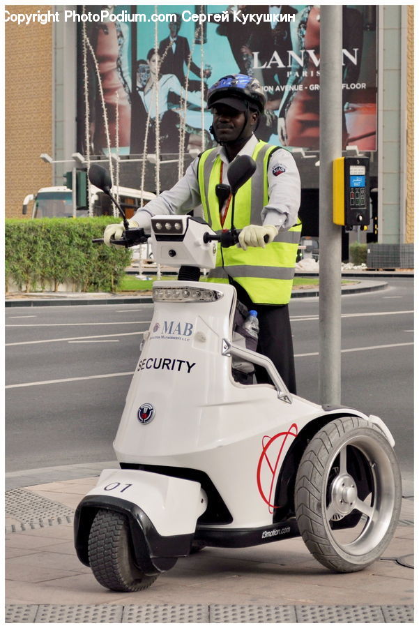 People, Person, Human, Motor Scooter, Motorcycle, Vehicle, Vespa