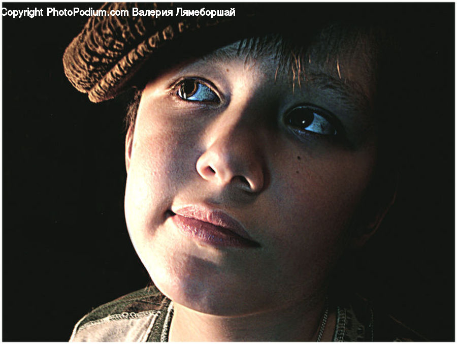Human, People, Person, Face, Portrait, Hat