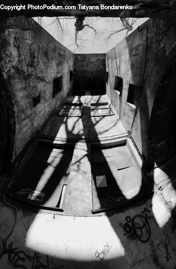 Alley, Alleyway, Road, Street, Town, Rubble, Crypt