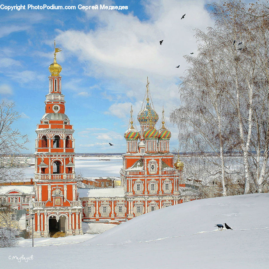 Architecture, Bell Tower, Clock Tower, Tower, Mansion, Church, Worship